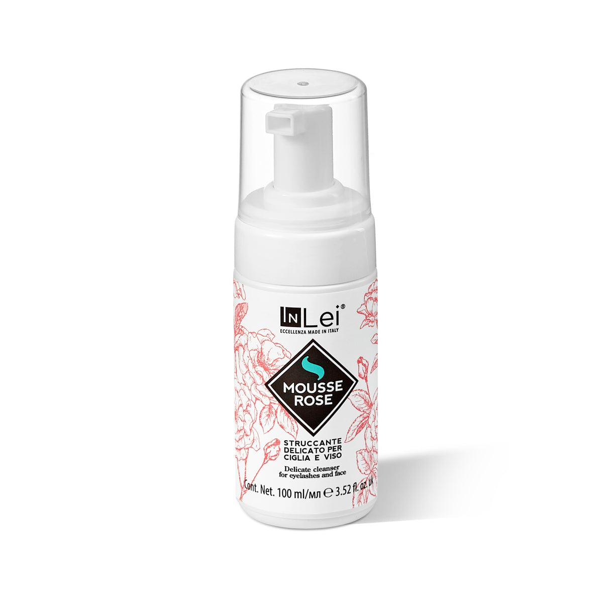 InLei® Rose Foam Mousse | Lash & Face Wash