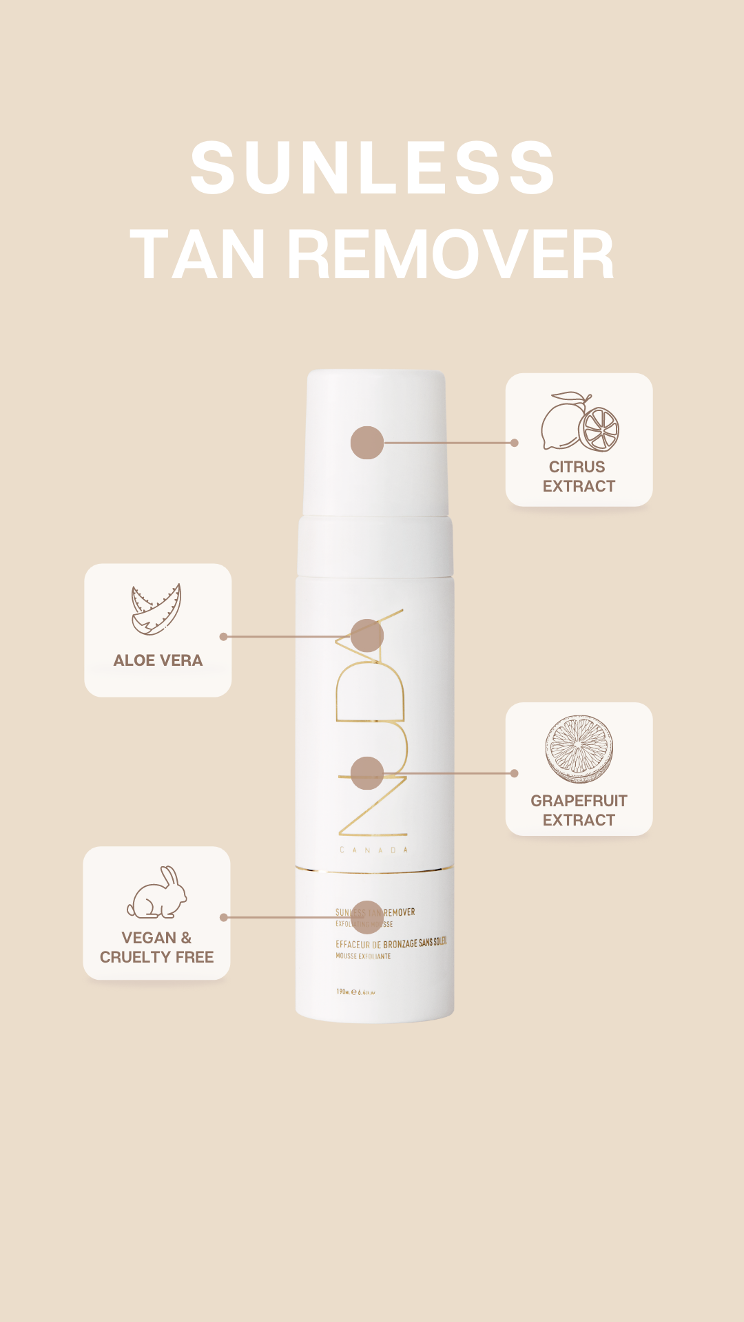 Nuda Sunless Tan Remover