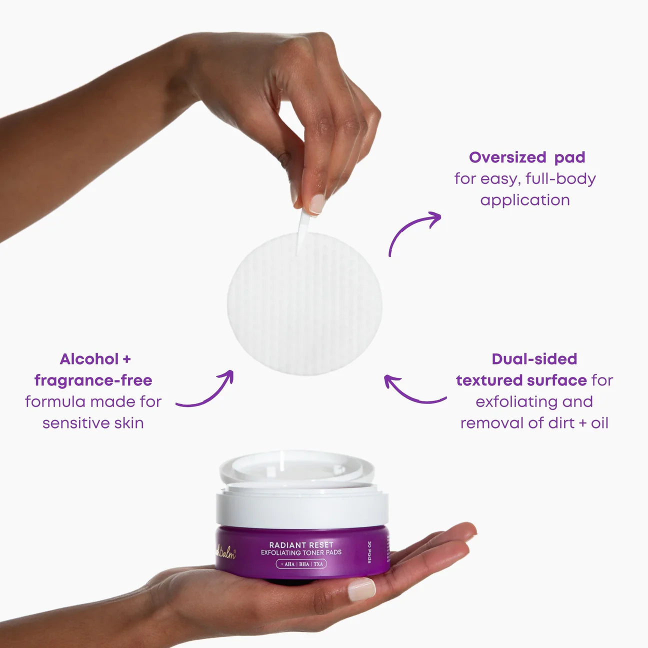 Radiant Reset | Exfoliating Toner Pads