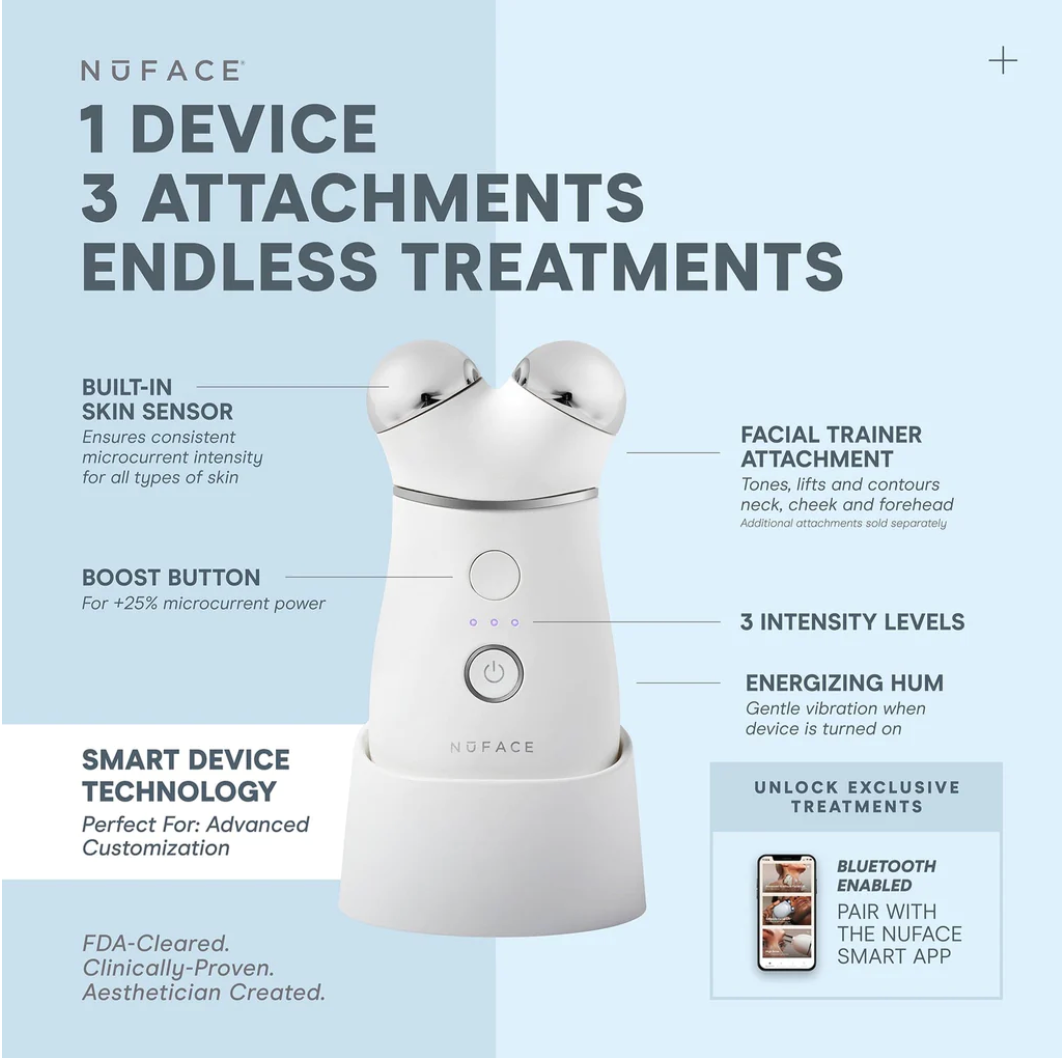 NuFace™ TRINITY + Pro Smart Device Facial Toning Kit