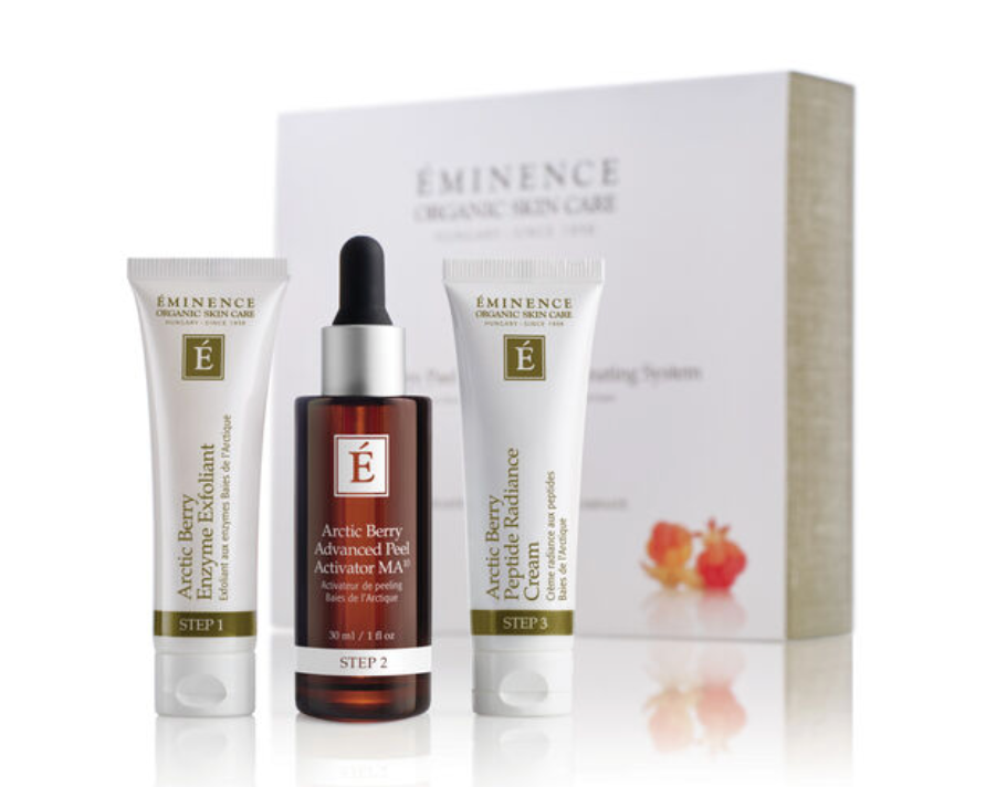 At-home arctic berry enzyme peel and activator system