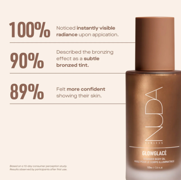 NUDA GLOWGLACE´ | Shimmer Body Oil