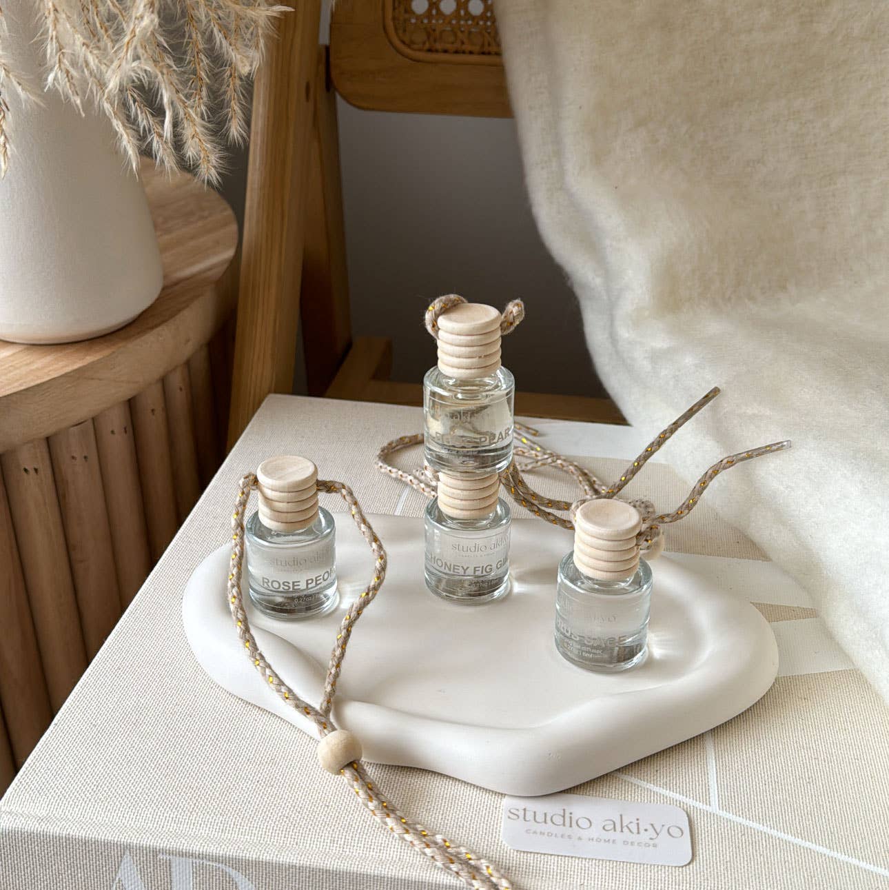 Studio Akiyo - Car Diffuser Yuzu Blush | Car Freshies | Spring | Summer