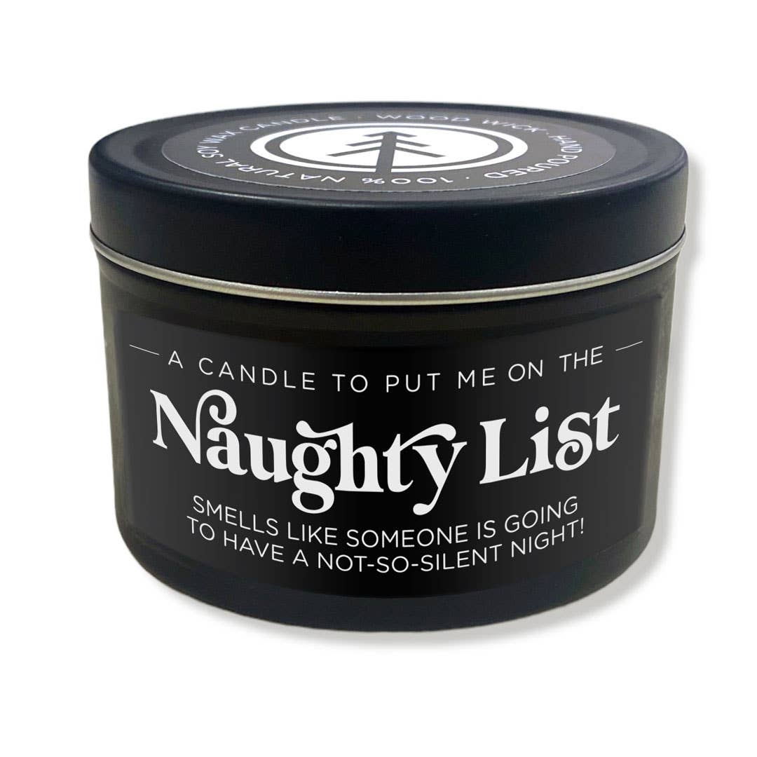 Pinetree Innovations Canada - Naughty List | Wood Wick Candle