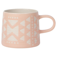 Pink Imprint Mug | Danica Studios
