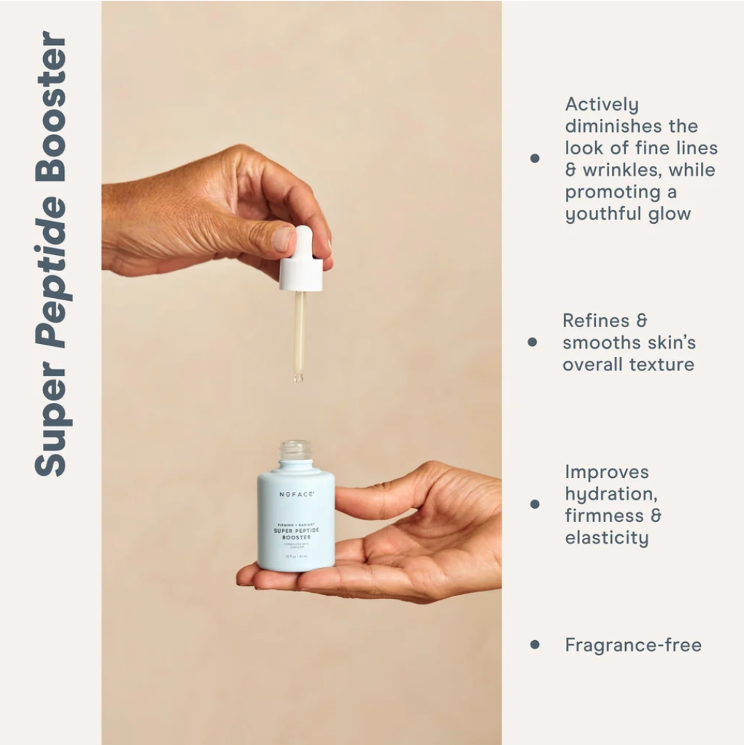 NuFace Super Peptide Booster Serum | Firming & Raidiant