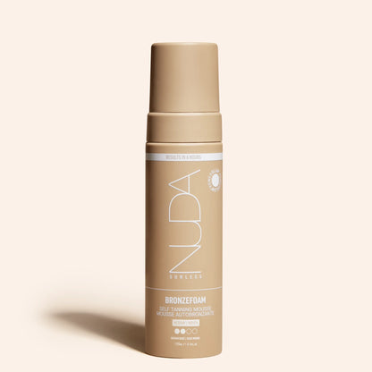 NUDA BRONZEFOAM - Self Tanning Mousse | MEDIUM