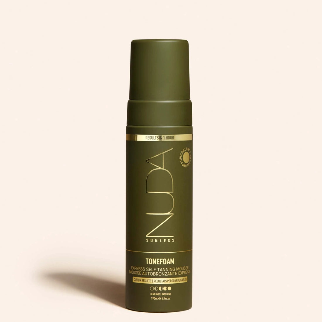 NUDA TONEFOAM OLIVE | Colour Correcting Self Tanning Mousse