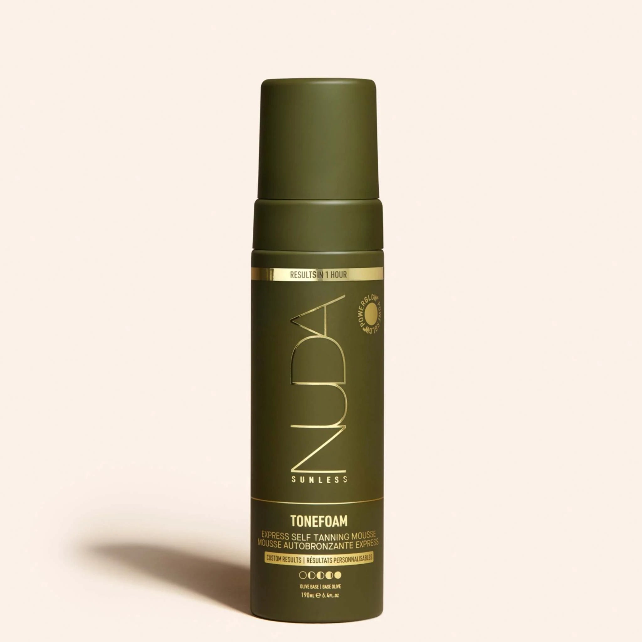 NUDA TONEFOAM OLIVE | Colour Correcting Self Tanning Mousse