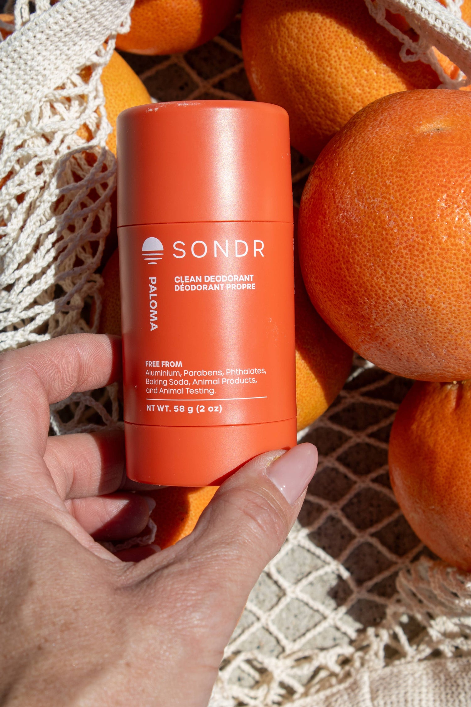 SONDR Paloma Natural Deodorant | Grapefruit | Aluminum-Free