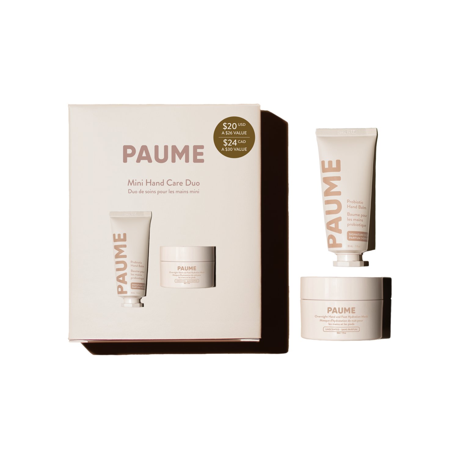 PAUME - Mini Hand Care Duo Boxed Set