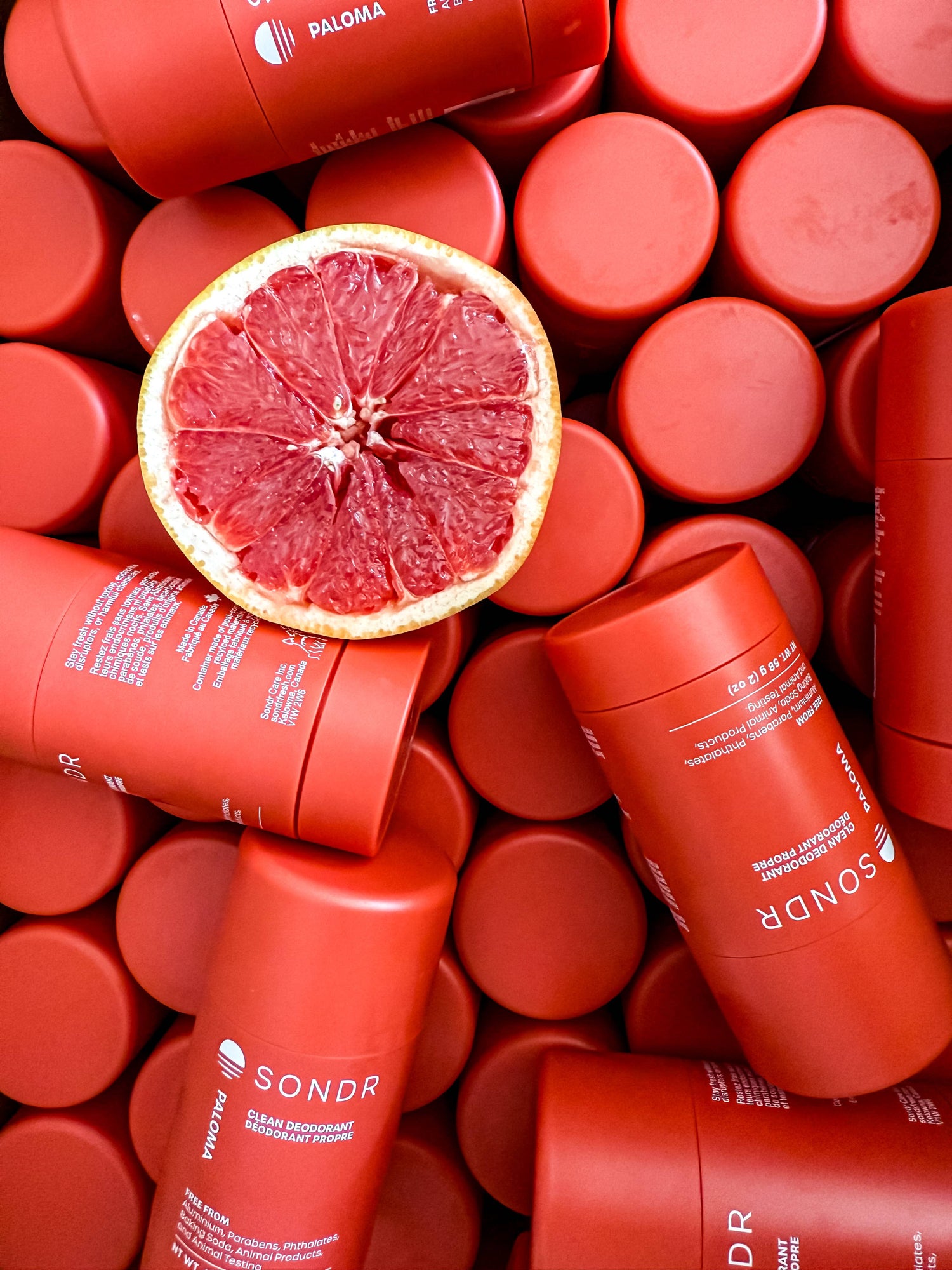 SONDR Paloma Natural Deodorant | Grapefruit | Aluminum-Free