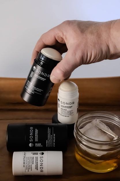 SONDR Cedarwood Whiskey Natural Deodorant | Aluminum-Free