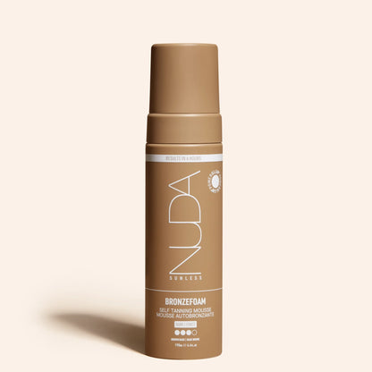 NUDA BRONZEFOAM - Self Tanning Mousse | DARK