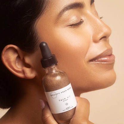 Bronzed Face Oil – Hydrating Facial Oil with Instant Sun-Kissed Glow | Beauty From Bees