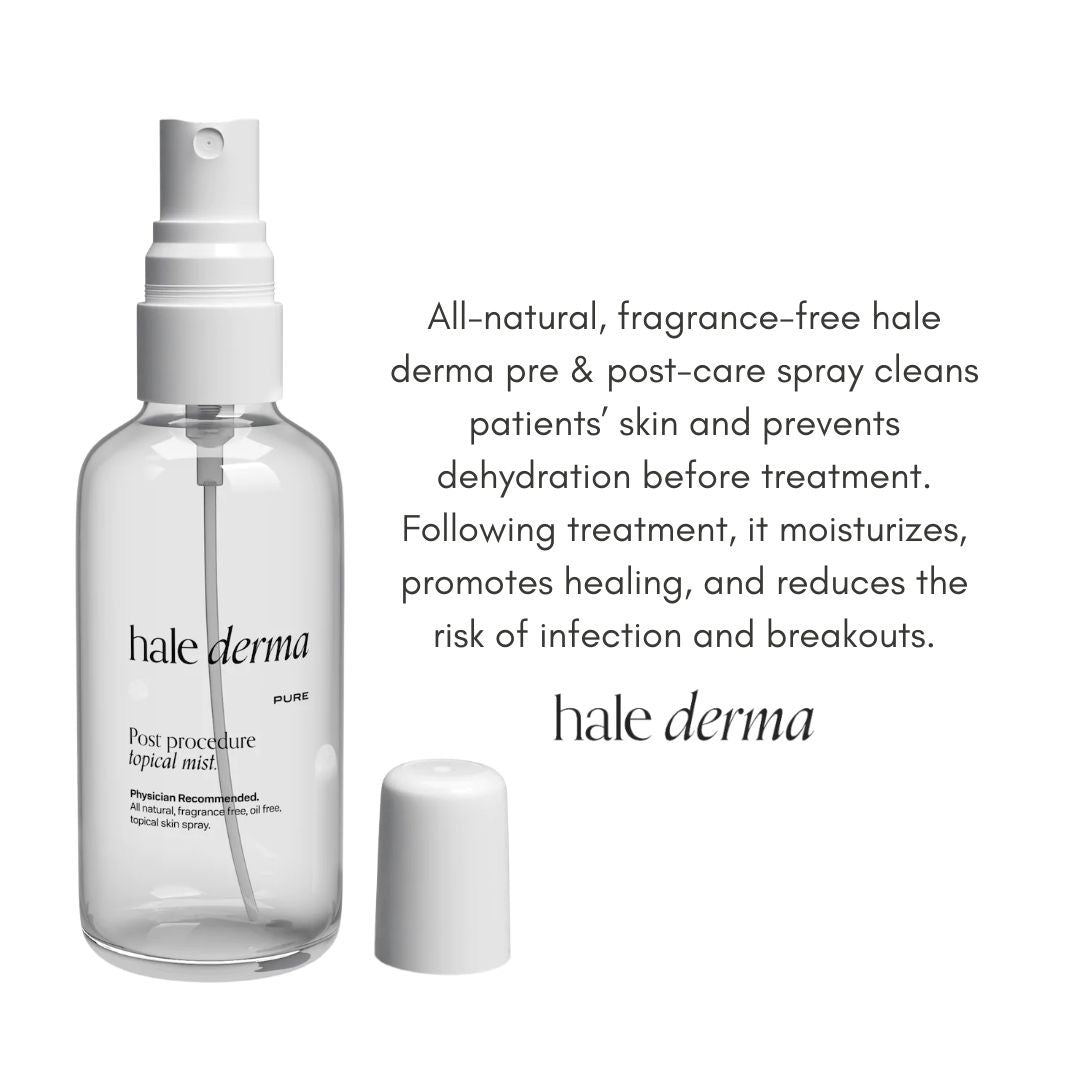 Hale Derma PURE | Pre &amp; Post Treatment Spray for Skin, Wounds &amp; Burns