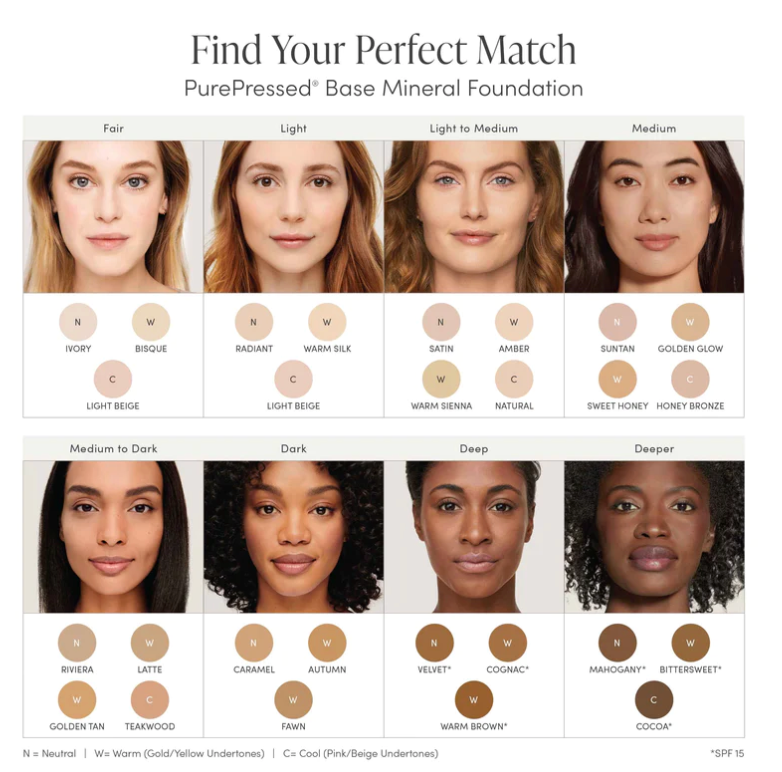 PurePressed® Based Mineral Foundation Refill SPF 20/15