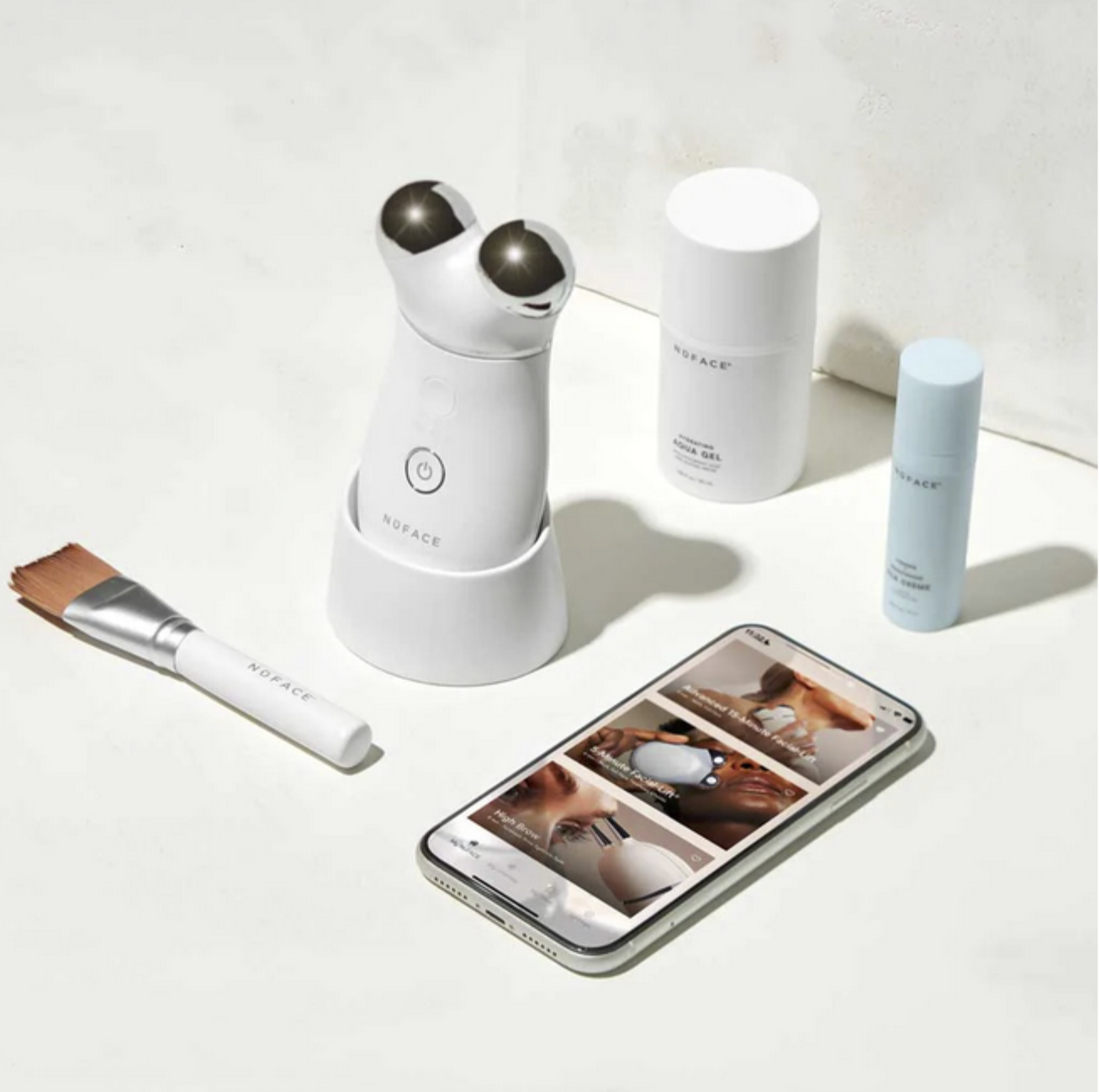 NuFace™ TRINITY + Pro Smart Device Facial Toning Kit – Van Isle NuFace™ TRINITY + Pro Smart Device Facial Toning Kit – Van Isle