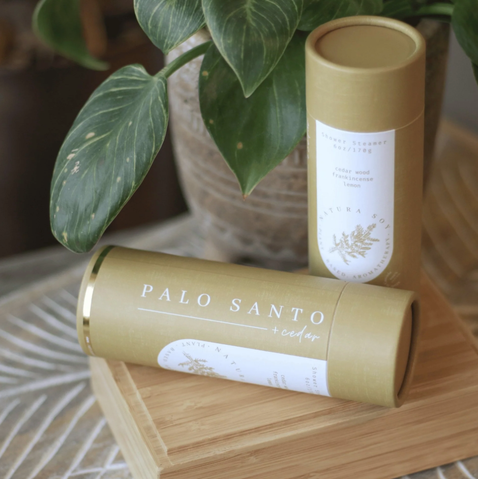 Palo Santo &amp; Cedar Shower Steamers | 5 Piece