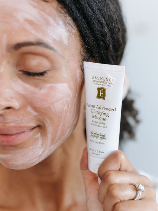 Spot treatment acne mask to reduce breakouts and oil