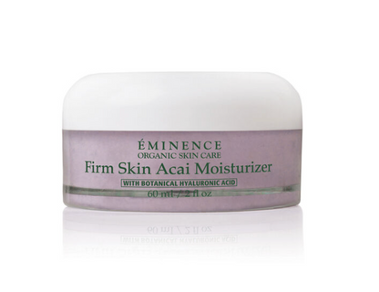 Anti-aging acai face cream with shea butter and hyaluronic acid