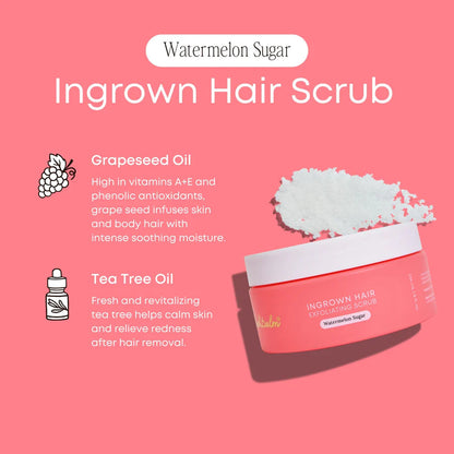 Watermelon Sugar Ingrown Hair Scrub – Exfoliate &amp; Hydrate