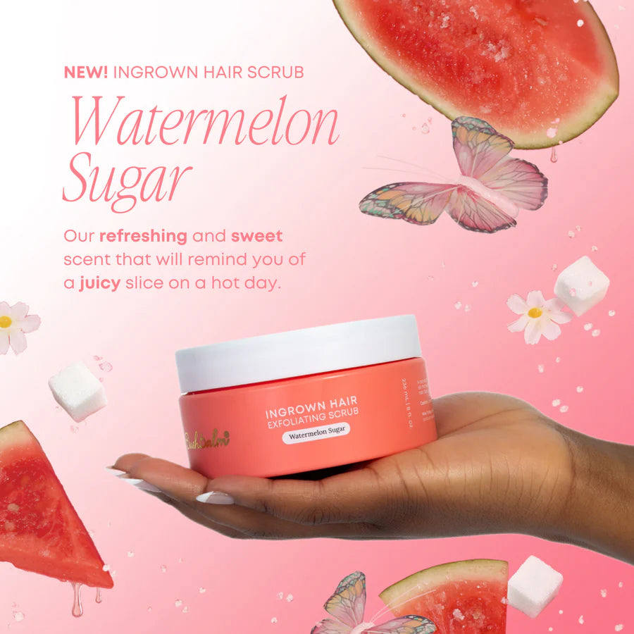 Watermelon Sugar Ingrown Hair Scrub – Exfoliate &amp; Hydrate