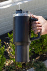 Black 304 Stainless Steel Double Insulated Cup 1200ML